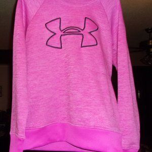Women's Under Armour Cold Gear Fleece Lined Hoodie Sweatshirt Size Small